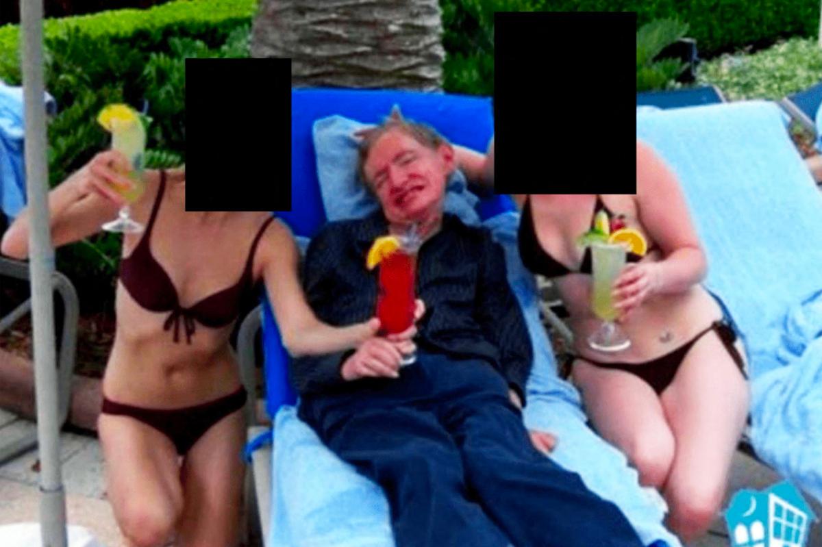 Stephen Hawking Bikini Photo: Family Explains 2006 Epstein-Funded Event