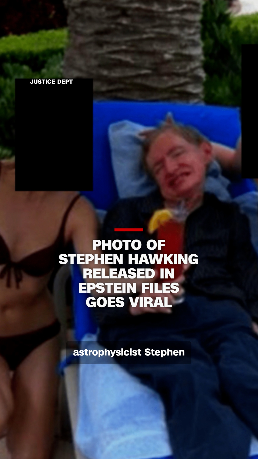 Viral Stephen Hawking Photo: Family Debunks Inappropriate Conduct Claims